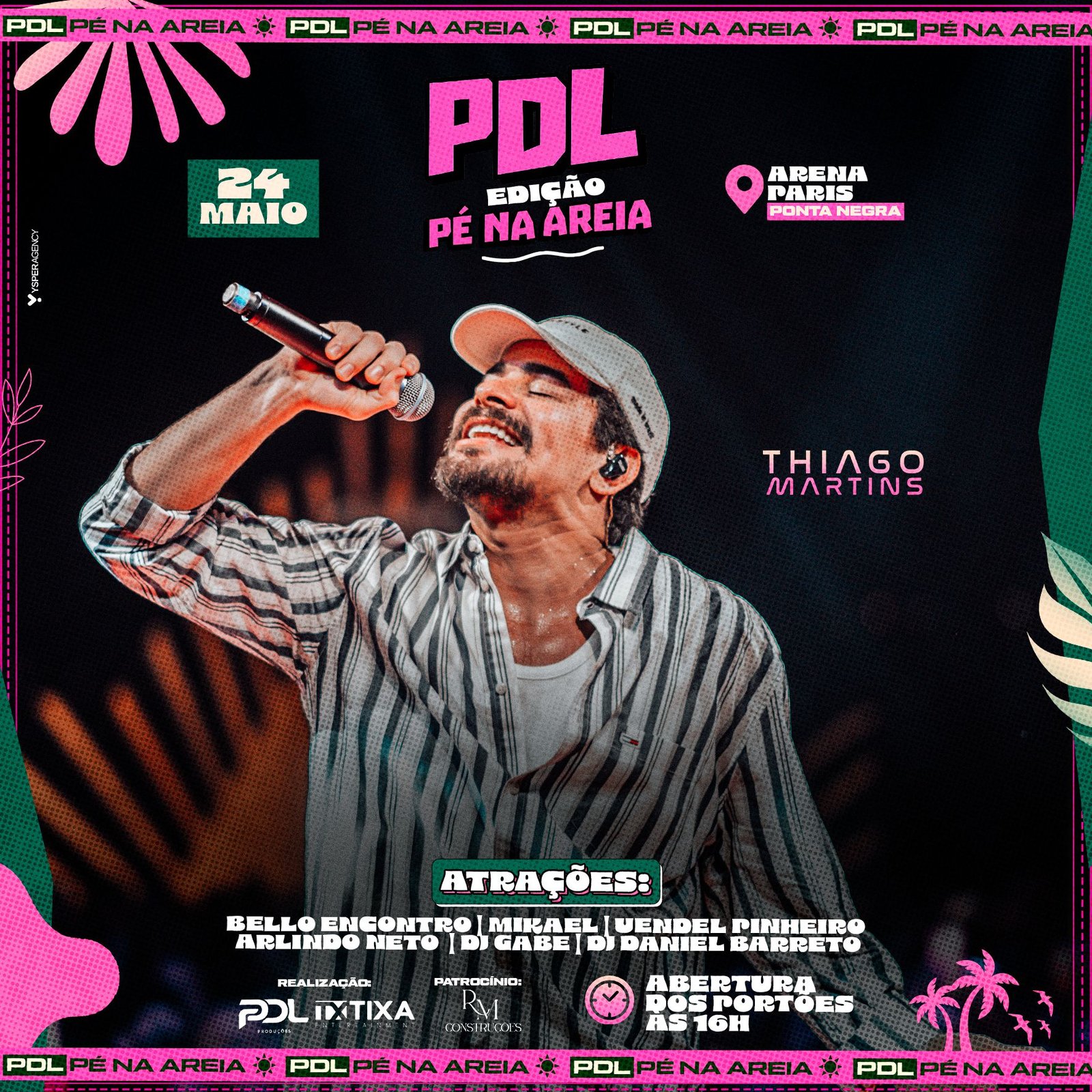 PDL  PÉ NA AREIA